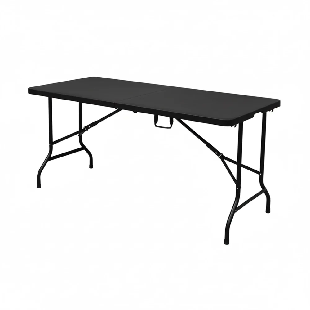 Mesa Dobrável Tipo Maleta Prática e Durável 180x60cm — Portátil, Resistente, Fácil de Montar e Guardar — imagem 2